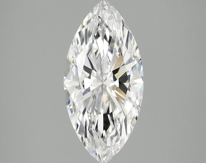 1.9 Carat Marquise Shaped Excellent Cut VVS2 IGI Certified Lab Grown Diamond
