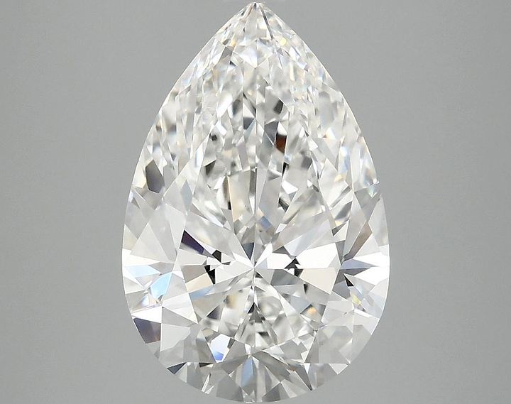4.01 Carat Pear Shaped Excellent Cut VVS2 IGI Certified Lab Grown Diamond