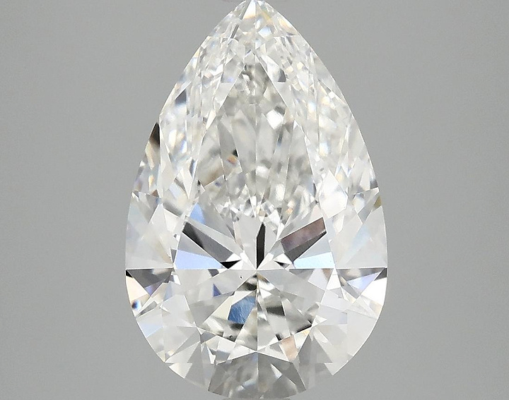 3.07 Carat Pear Shaped Ideal Cut VS1 IGI Certified Lab Grown Diamond