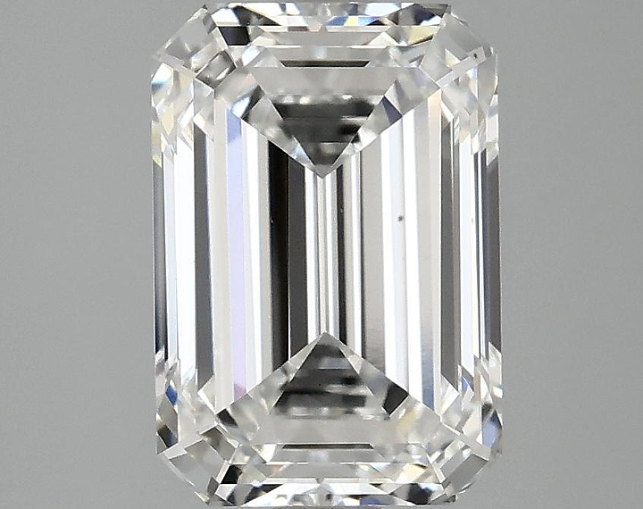 3.08 Carat Emerald Shaped Ideal Cut VS1 IGI Certified Lab Grown Diamond