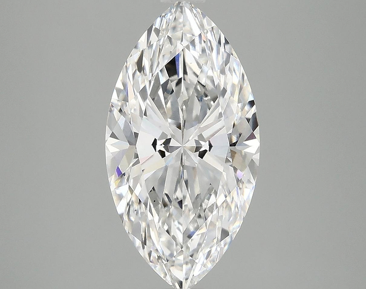 3.17 Carat Marquise Shaped Excellent Cut VS1 IGI Certified Lab Grown Diamond