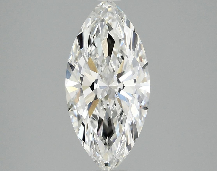 1.9 Carat Marquise Shaped Excellent Cut VVS2 IGI Certified Lab Grown Diamond