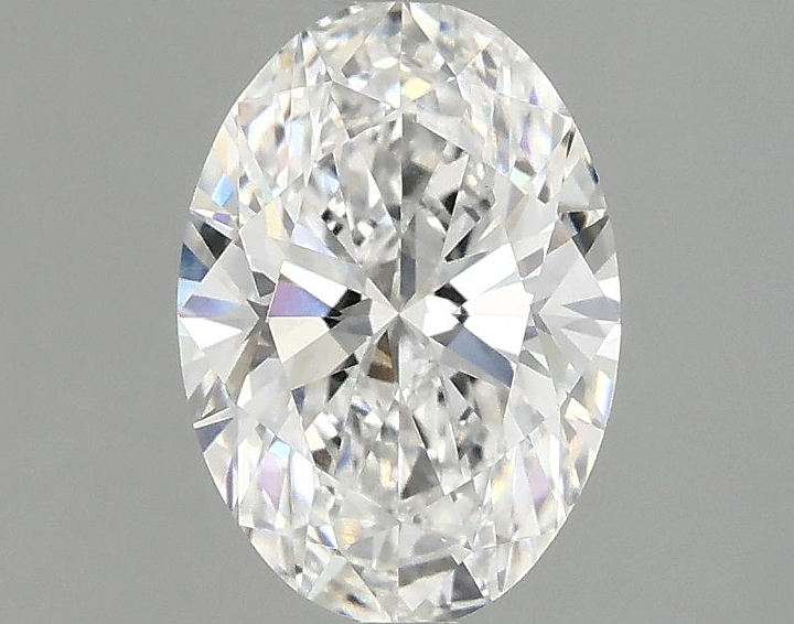 1.5 Carat Oval Shaped Ideal Cut VVS2 IGI Certified Lab Grown Diamond