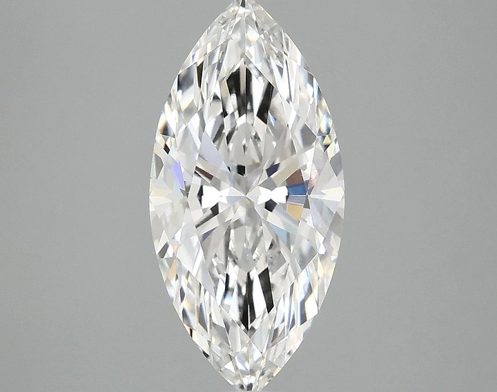 2.1 Carat Marquise Shaped Excellent Cut VVS2 IGI Certified Lab Grown Diamond