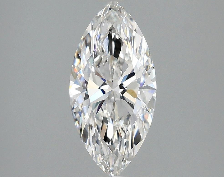 1.37 Carat Marquise Shaped Excellent Cut VVS2 IGI Certified Lab Grown Diamond
