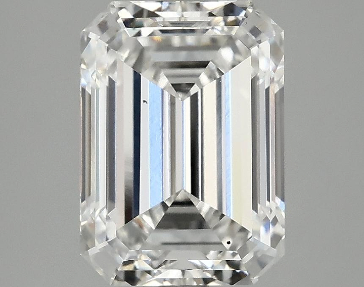 3.49 Carat Emerald Shaped Ideal Cut VS1 IGI Certified Lab Grown Diamond