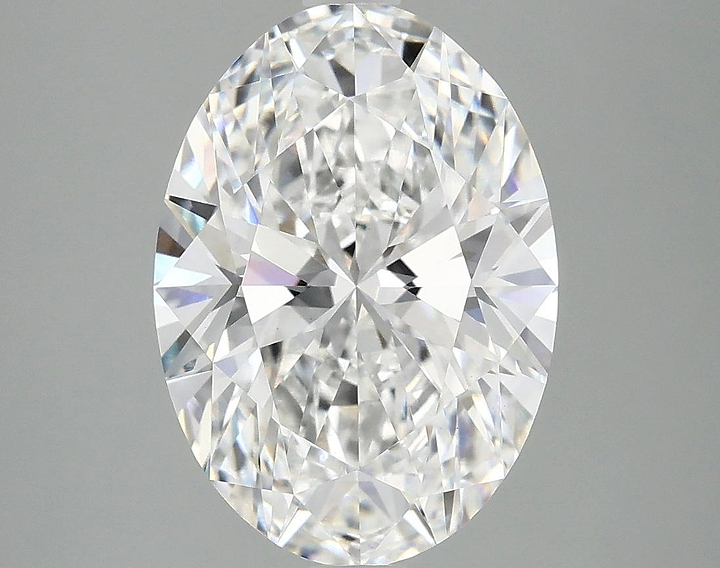 4.08 Carat Oval Shaped Ideal Cut VVS2 IGI Certified Lab Grown Diamond