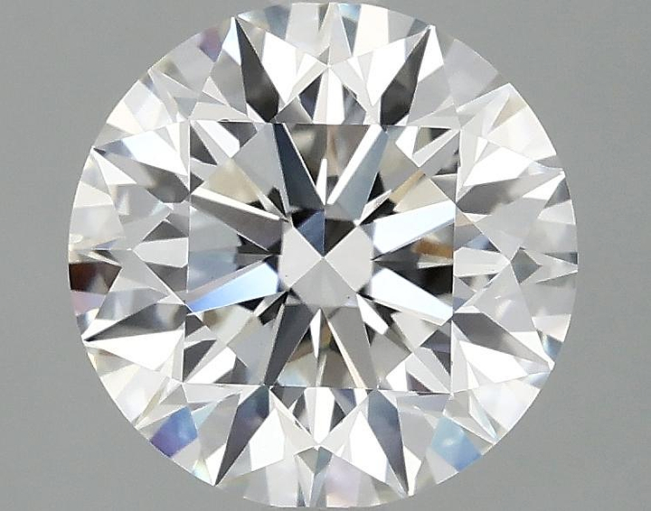 2.57 Carat Round Shaped Excellent Cut VVS2 IGI Certified Lab Grown Diamond