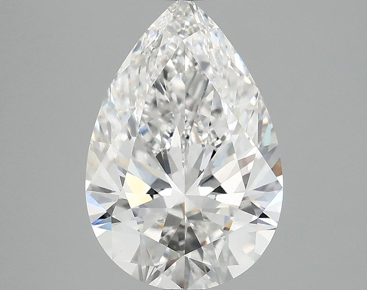 3.02 Carat Pear Shaped Excellent Cut VS1 IGI Certified Lab Grown Diamond