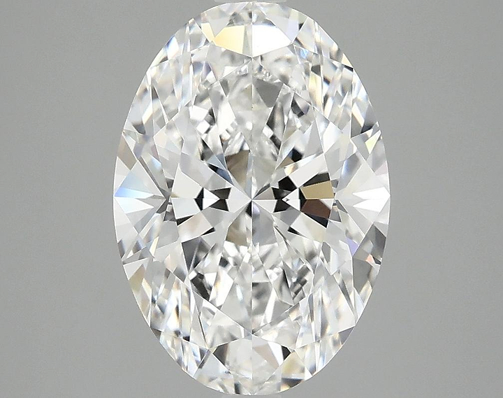 3.1 Carat Oval Shaped Ideal Cut VVS2 IGI Certified Lab Grown Diamond