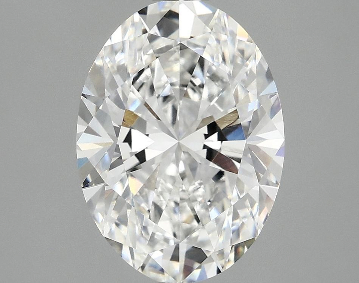 3.03 Carat Oval Shaped Excellent Cut VVS2 IGI Certified Lab Grown Diamond