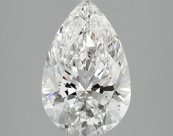 2.1 Carat Pear Shaped Ideal Cut VS1 IGI Certified Lab Grown Diamond