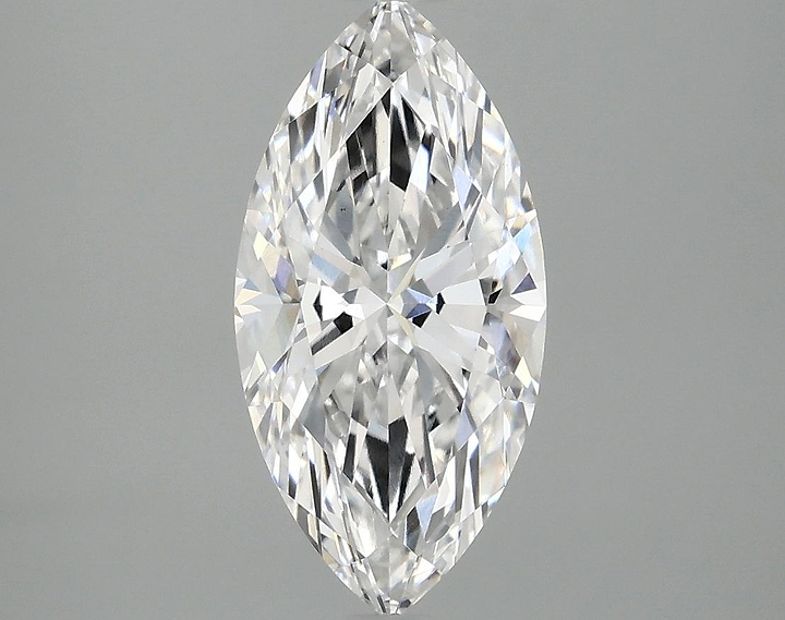 2.09 Carat Marquise Shaped Ideal Cut VS1 IGI Certified Lab Grown Diamond