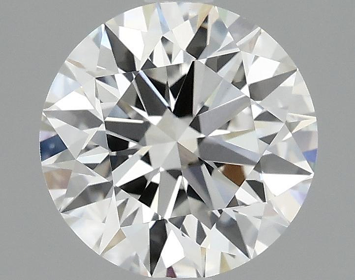 2.09 Carat Round Shaped Ideal Cut VVS2 IGI Certified Lab Grown Diamond