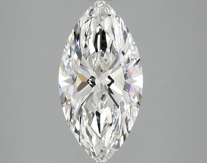 2.09 Carat Marquise Shaped Ideal Cut VVS2 IGI Certified Lab Grown Diamond