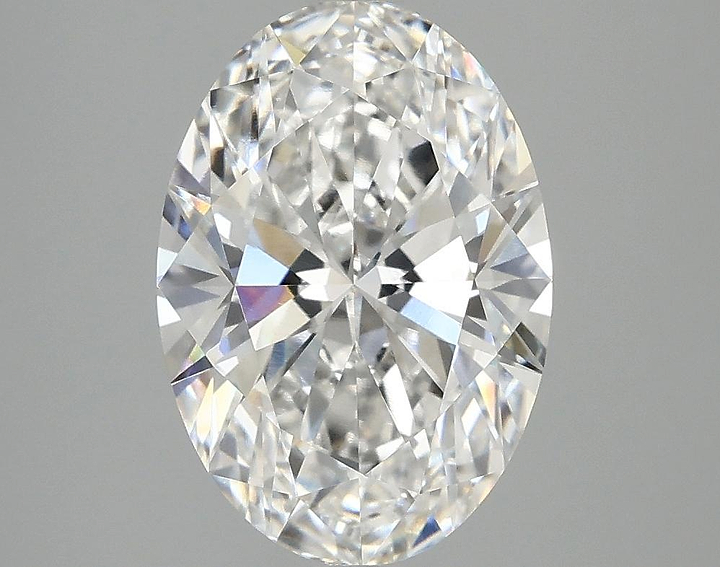 3.07 Carat Oval Shaped Ideal Cut VVS2 IGI Certified Lab Grown Diamond