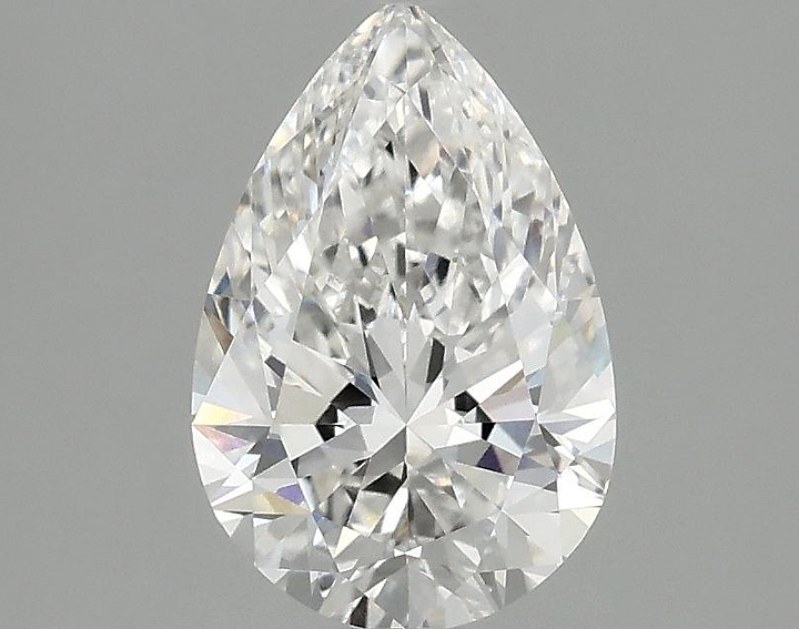 1.5 Carat Pear Shaped Excellent Cut VVS2 IGI Certified Lab Grown Diamond