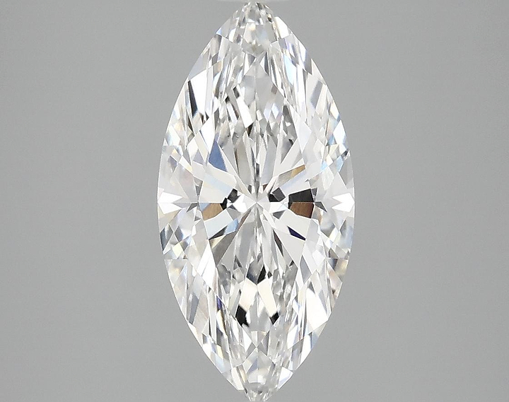 2.09 Carat Marquise Shaped Excellent Cut VVS2 IGI Certified Lab Grown Diamond