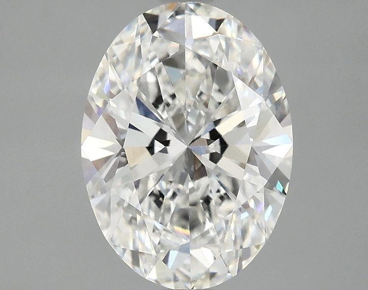 3.03 Carat Oval Shaped Excellent Cut VVS2 IGI Certified Lab Grown Diamond