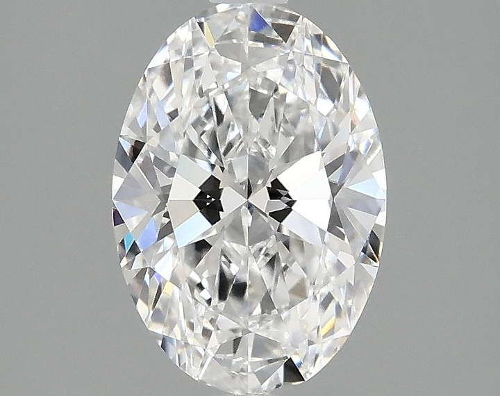 1.5 Carat Oval Shaped Ideal Cut VVS1 IGI Certified Lab Grown Diamond