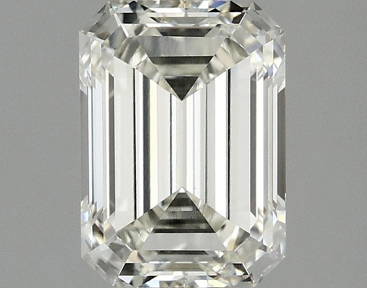 2.01 Carat Emerald Shaped Ideal Cut VVS2 IGI Certified Lab Grown Diamond