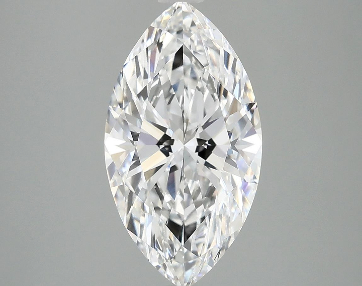 2.8 Carat Marquise Shaped Excellent Cut VS1 IGI Certified Lab Grown Diamond