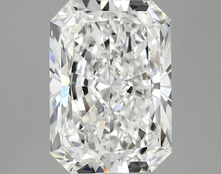 3.08 Carat Radiant Shaped Ideal Cut VS1 IGI Certified Lab Grown Diamond