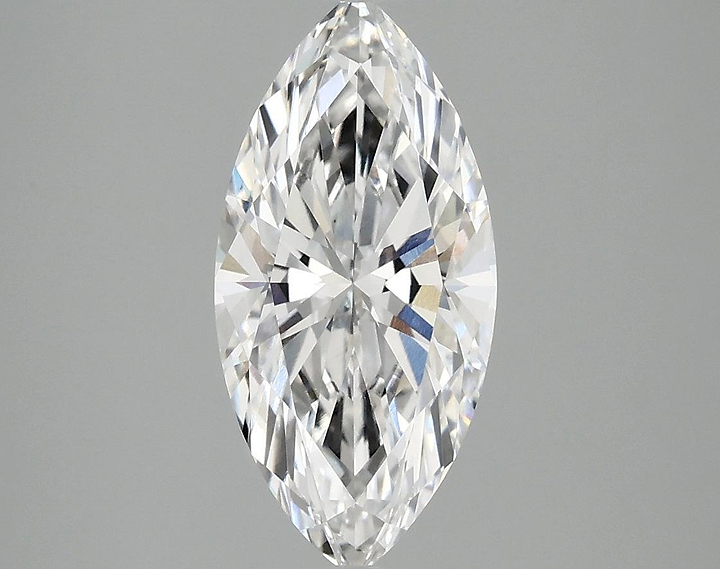 2.07 Carat Marquise Shaped Excellent Cut VS1 IGI Certified Lab Grown Diamond