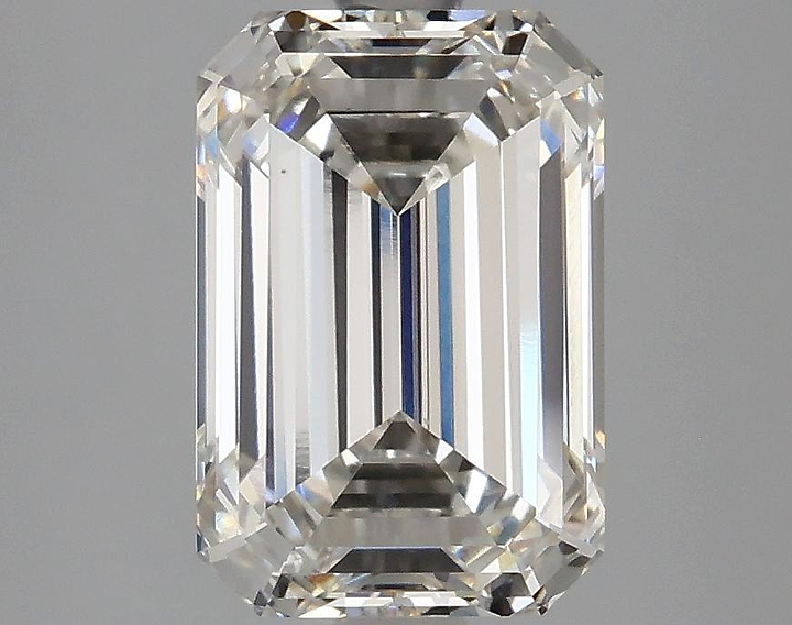 2.97 Carat Emerald Shaped Excellent Cut VS1 IGI Certified Lab Grown Diamond