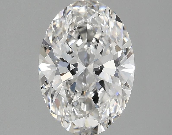 1.55 Carat Oval Shaped Ideal Cut VVS2 IGI Certified Lab Grown Diamond