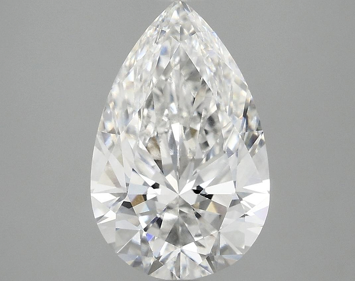 3.05 Carat Pear Shaped Ideal Cut VS1 IGI Certified Lab Grown Diamond