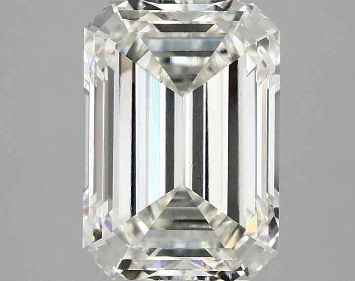 3.08 Carat Emerald Shaped Ideal Cut VS1 IGI Certified Lab Grown Diamond