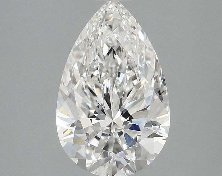 2.02 Carat Pear Shaped Ideal Cut VVS2 IGI Certified Lab Grown Diamond