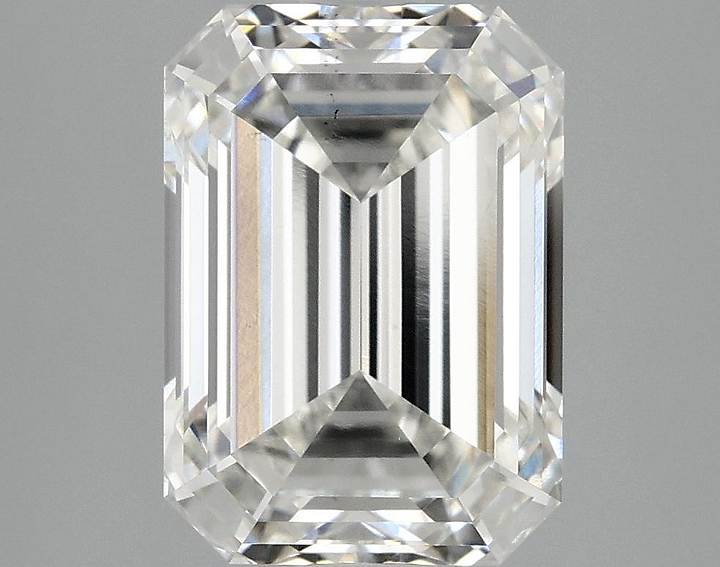 2.9 Carat Emerald Shaped Ideal Cut VS2 IGI Certified Lab Grown Diamond
