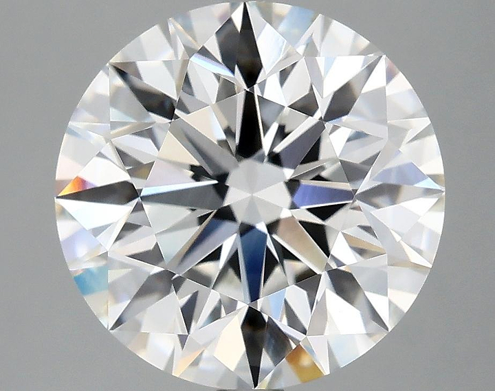 4.83 Carat Round Shaped Excellent Cut VVS2 IGI Certified Lab Grown Diamond
