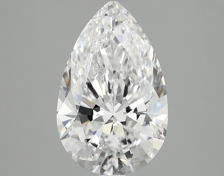 2.09 Carat Pear Shaped Ideal Cut VS2 IGI Certified Lab Grown Diamond