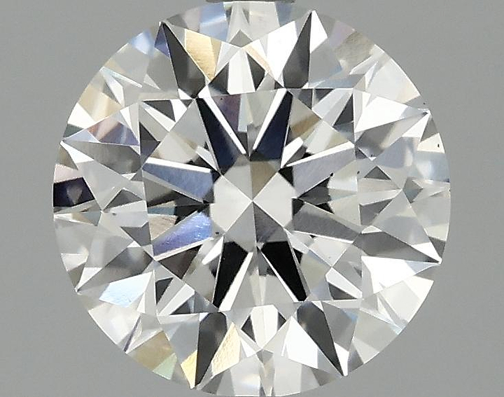 2.01 Carat Round Shaped Ideal Cut VS2 IGI Certified Lab Grown Diamond