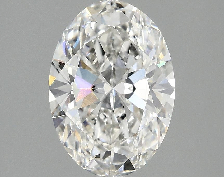 2.03 Carat Oval Shaped Ideal Cut VVS2 IGI Certified Lab Grown Diamond