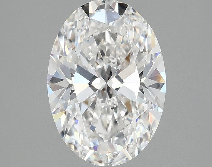 2.05 Carat Oval Shaped Ideal Cut VVS2 IGI Certified Lab Grown Diamond