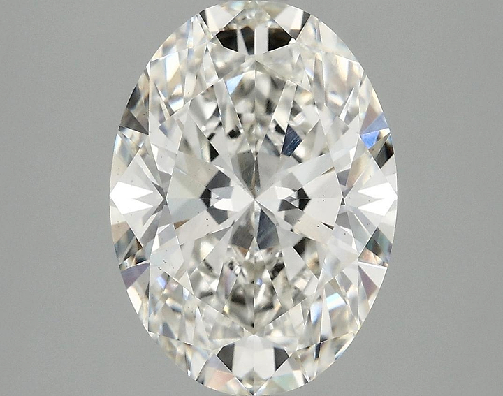 3.58 Carat Oval Shaped Ideal Cut VS2 IGI Certified Lab Grown Diamond