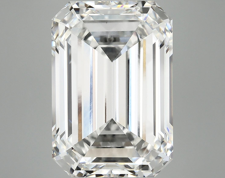 15.44 Carat Emerald Shaped Ideal Cut VVS2 IGI Certified Lab Grown Diamond