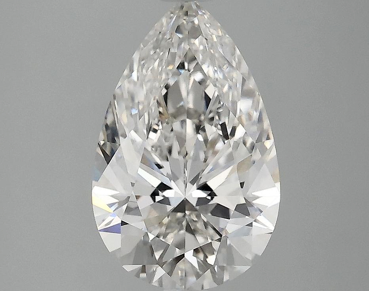 2.08 Carat Pear Shaped Ideal Cut VVS2 IGI Certified Lab Grown Diamond