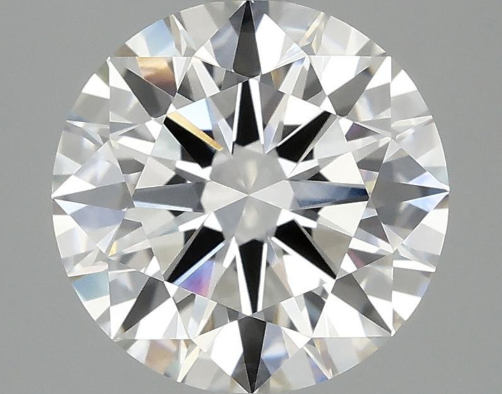 3.09 Carat Round Shaped Ideal Cut VVS2 IGI Certified Lab Grown Diamond