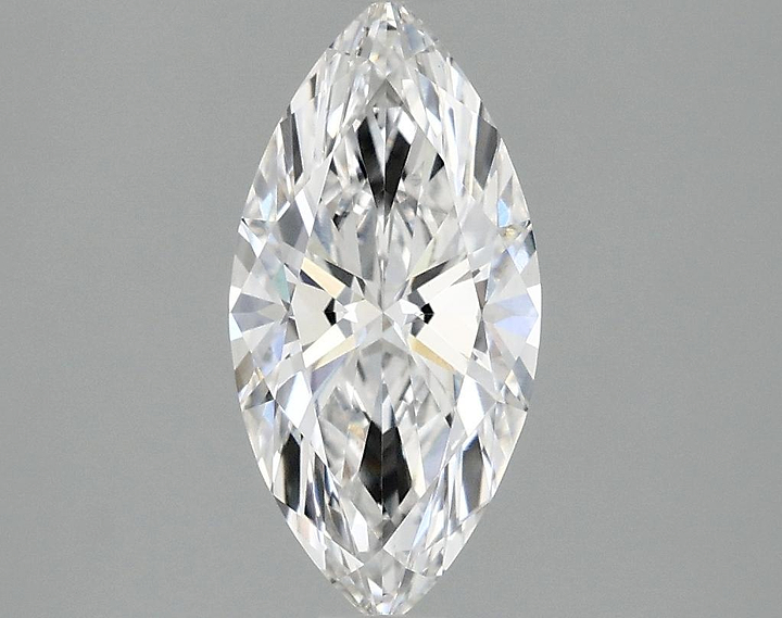 1.53 Carat Marquise Shaped Ideal Cut VVS2 IGI Certified Lab Grown Diamond
