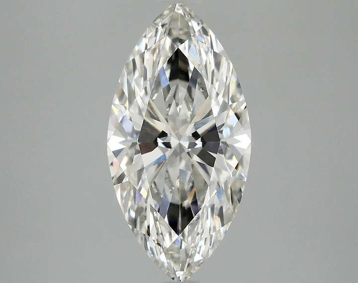 3.08 Carat Marquise Shaped Ideal Cut VS1 IGI Certified Lab Grown Diamond
