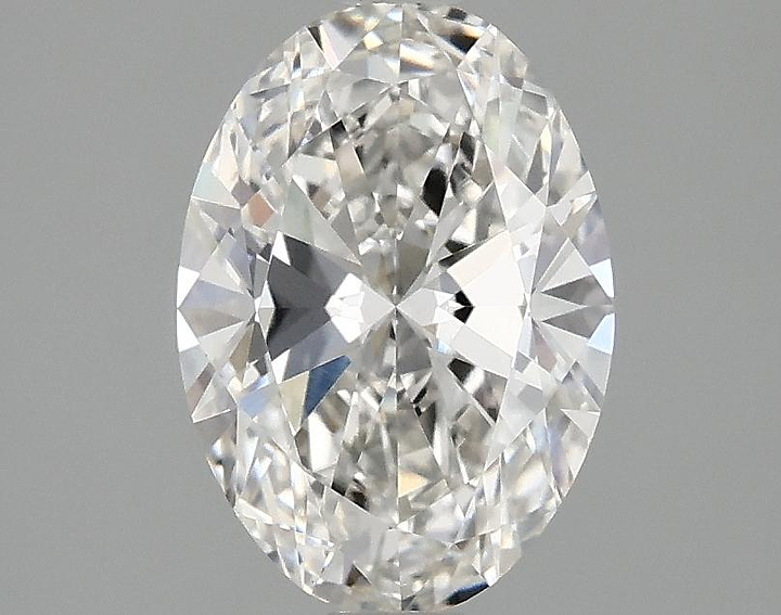 1.54 Carat Oval Shaped Ideal Cut VVS2 IGI Certified Lab Grown Diamond