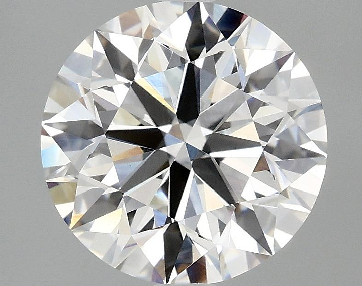 3.08 Carat Round Shaped Excellent Cut VS1 IGI Certified Lab Grown Diamond