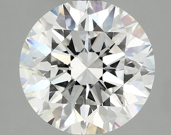 2.55 Carat Round Shaped Excellent Cut VVS2 IGI Certified Lab Grown Diamond