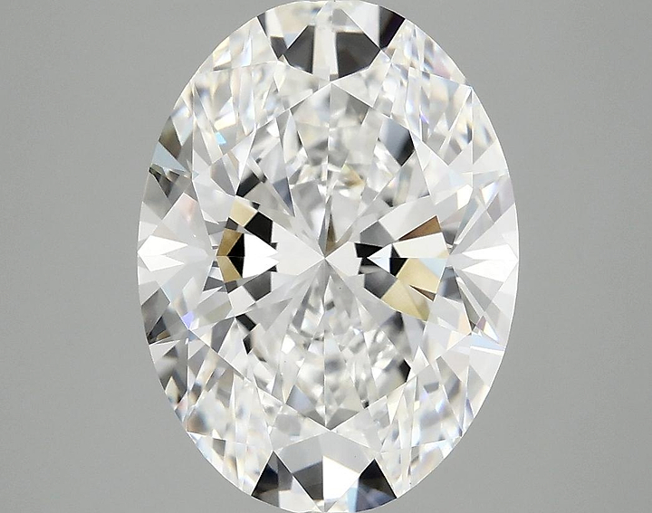 4.09 Carat Oval Shaped Excellent Cut VVS2 IGI Certified Lab Grown Diamond