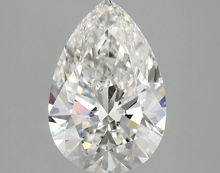 1.89 Carat Pear Shaped Excellent Cut VVS2 IGI Certified Lab Grown Diamond